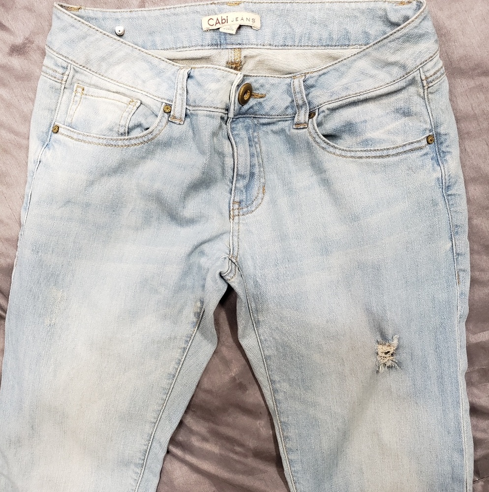 Cabi jeans, straight,  sz 2